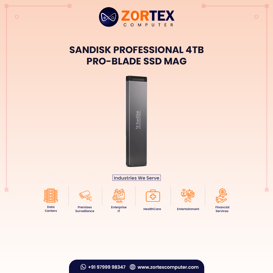 SanDisk Professional 4TB PRO-BLADE SSD Mag