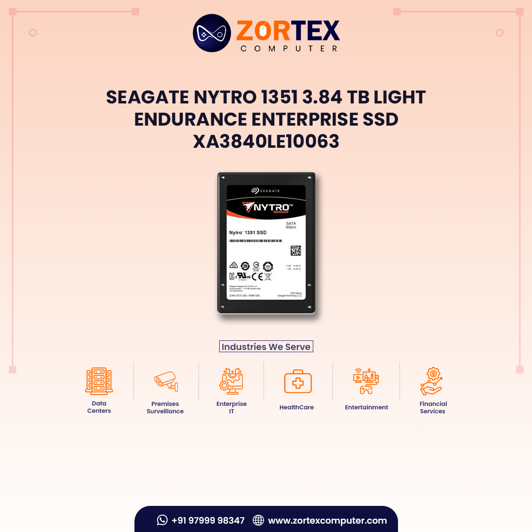 Seagate Nytro 1351 3.84 TB Light Endurance Enterprise SSD XA3840LE10063