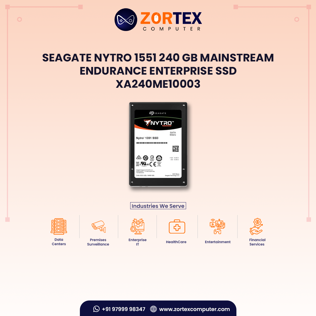 Seagate Nytro 1551 240 GB Mainstream Endurance Enterprise SSD XA240ME10003