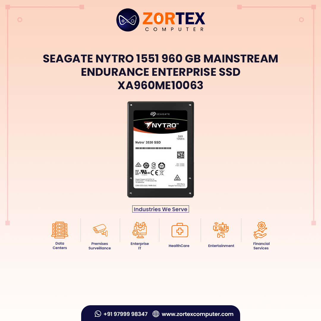 Seagate Nytro 1551 960 GB Mainstream Endurance Enterprise SSD XA960ME10063