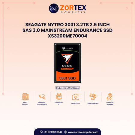 Seagate Nytro 3031 3.2TB 2.5 Inch SAS 3.0 Mainstream Endurance SSD XS3200ME70004