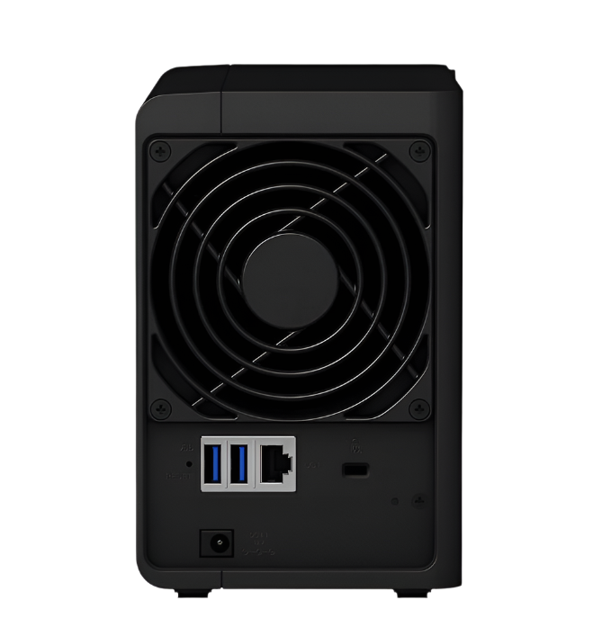 Synology DS218 Back