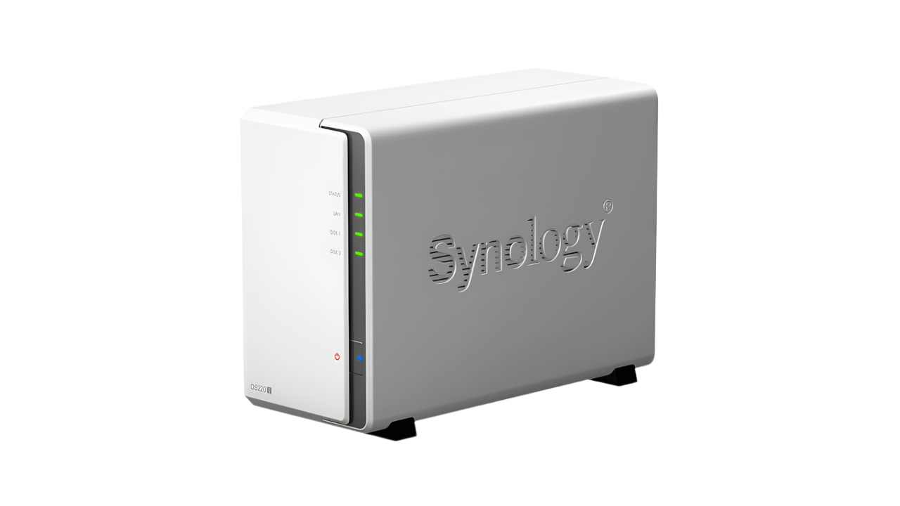 Synology DS220J Front Left