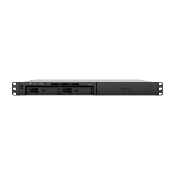 Synology RackStation RS217 – Compact 2-Bay Rackmount NAS Front