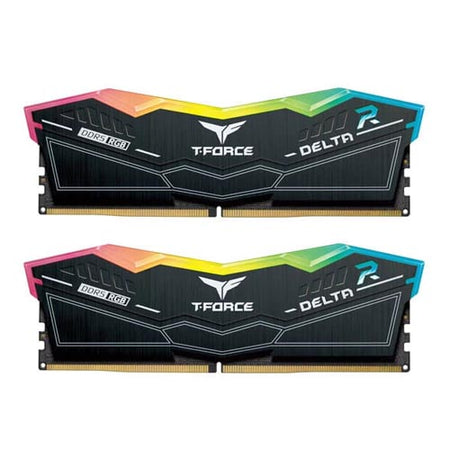 TeamGroup T-Force Delta RGB 32GB (16GBx2) DDR5 7200MHz Desktop RAM (Black) FF3D532G7200HC34ADC01