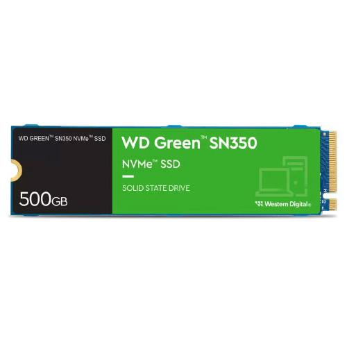 Western Digital Green SN350 500GB M.2 NVMe Gen3 Internal SSD WDS500G2G0C