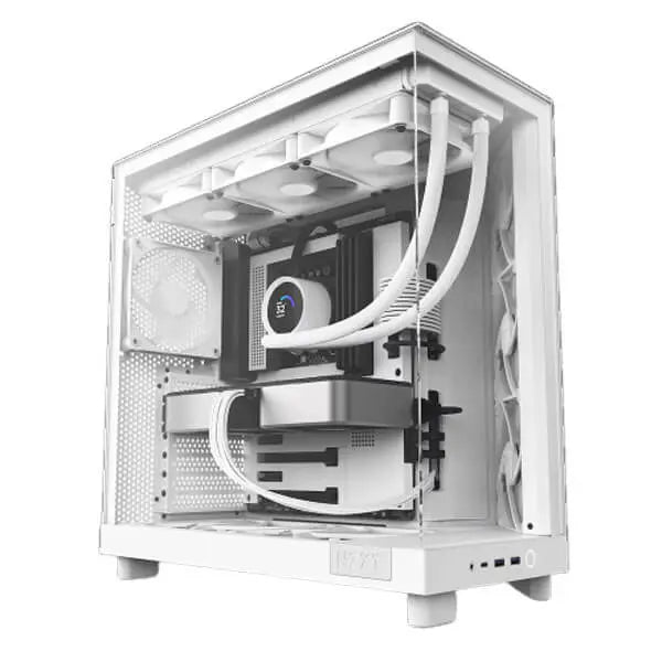 NZXT H6 Flow White PC Case