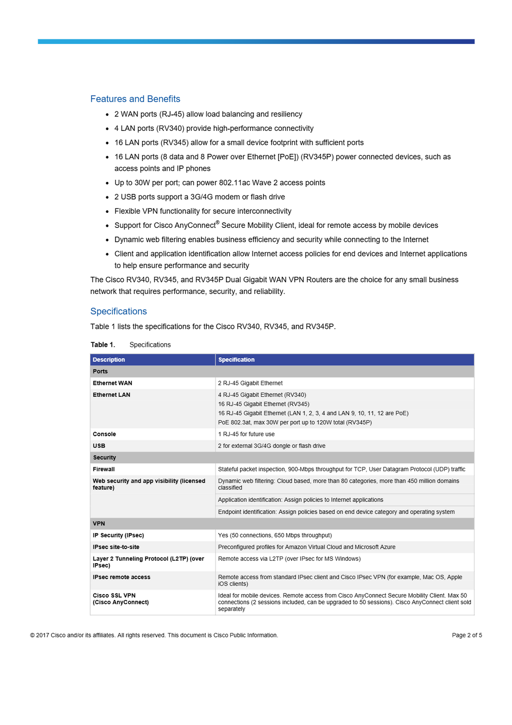 cisco Router RV340