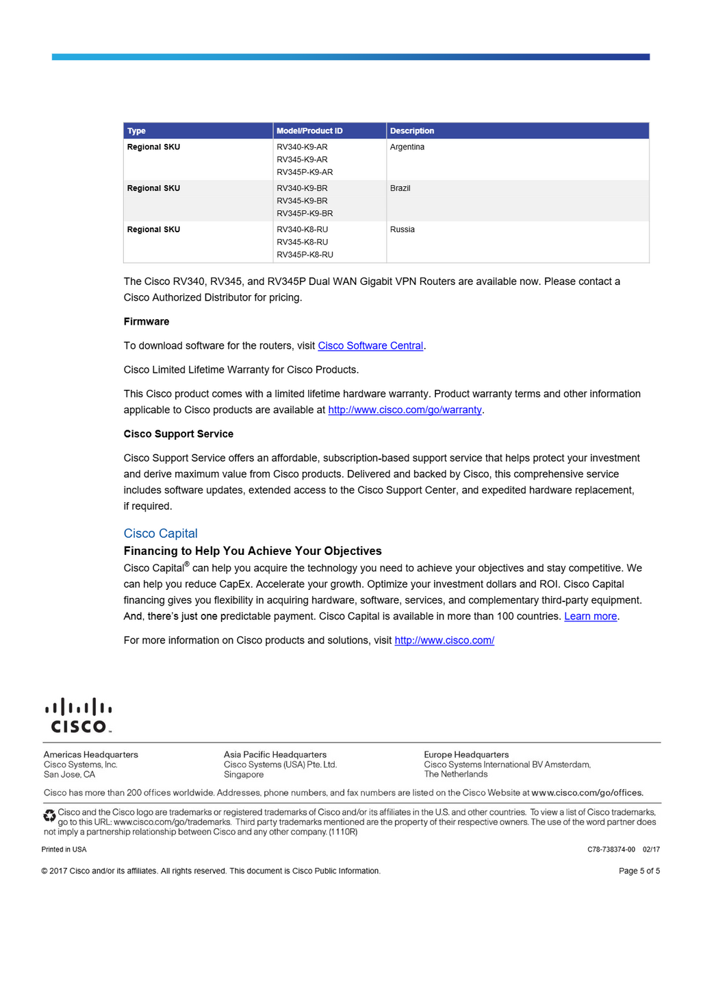 cisco Router RV340