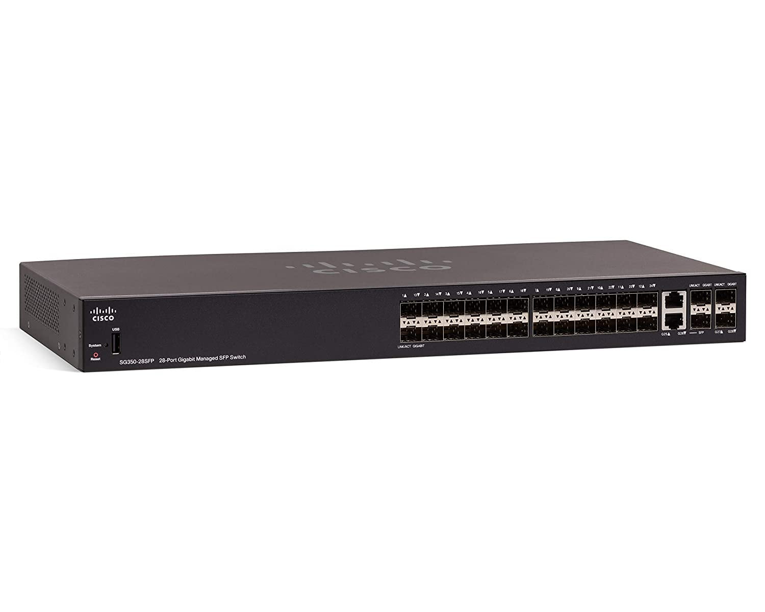 Cisco SG350-28 28-Port Gigabit Managed Switch