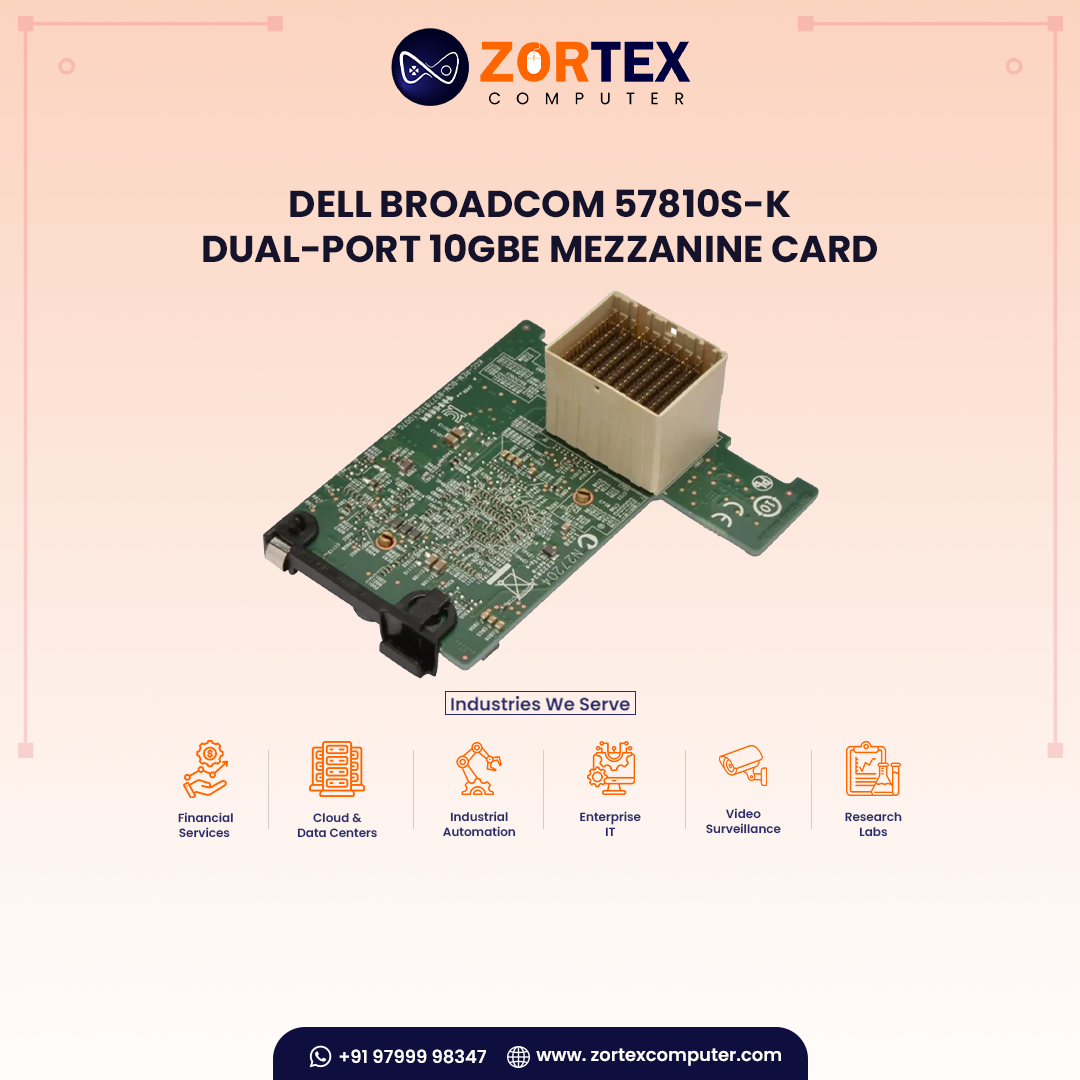 Dell Broadcom 57810S-k Dual-Port 10GbE Mezzanine Card