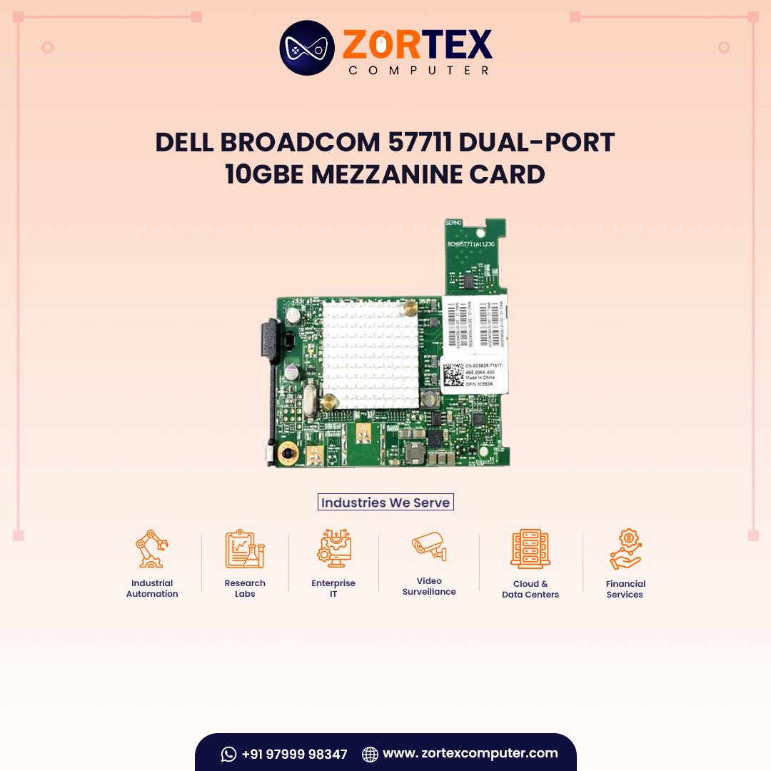 Dell Broadcom 57711 Dual-Port 10GbE Mezzanine Card