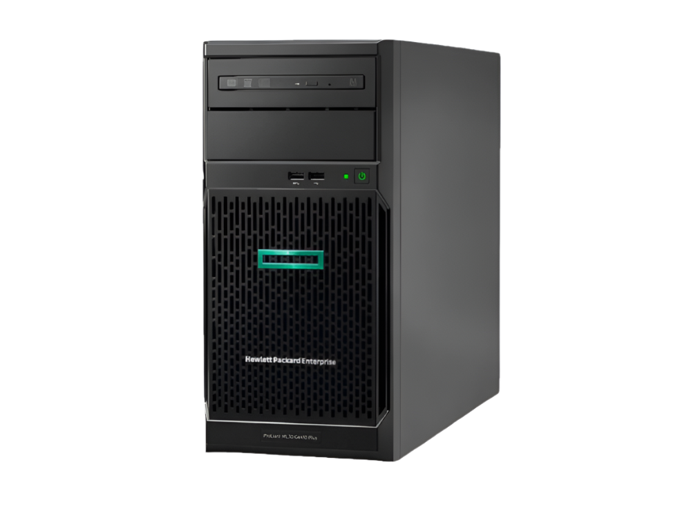 HPE ML30 Gen10+ 4LFF NHP CTO Server Side