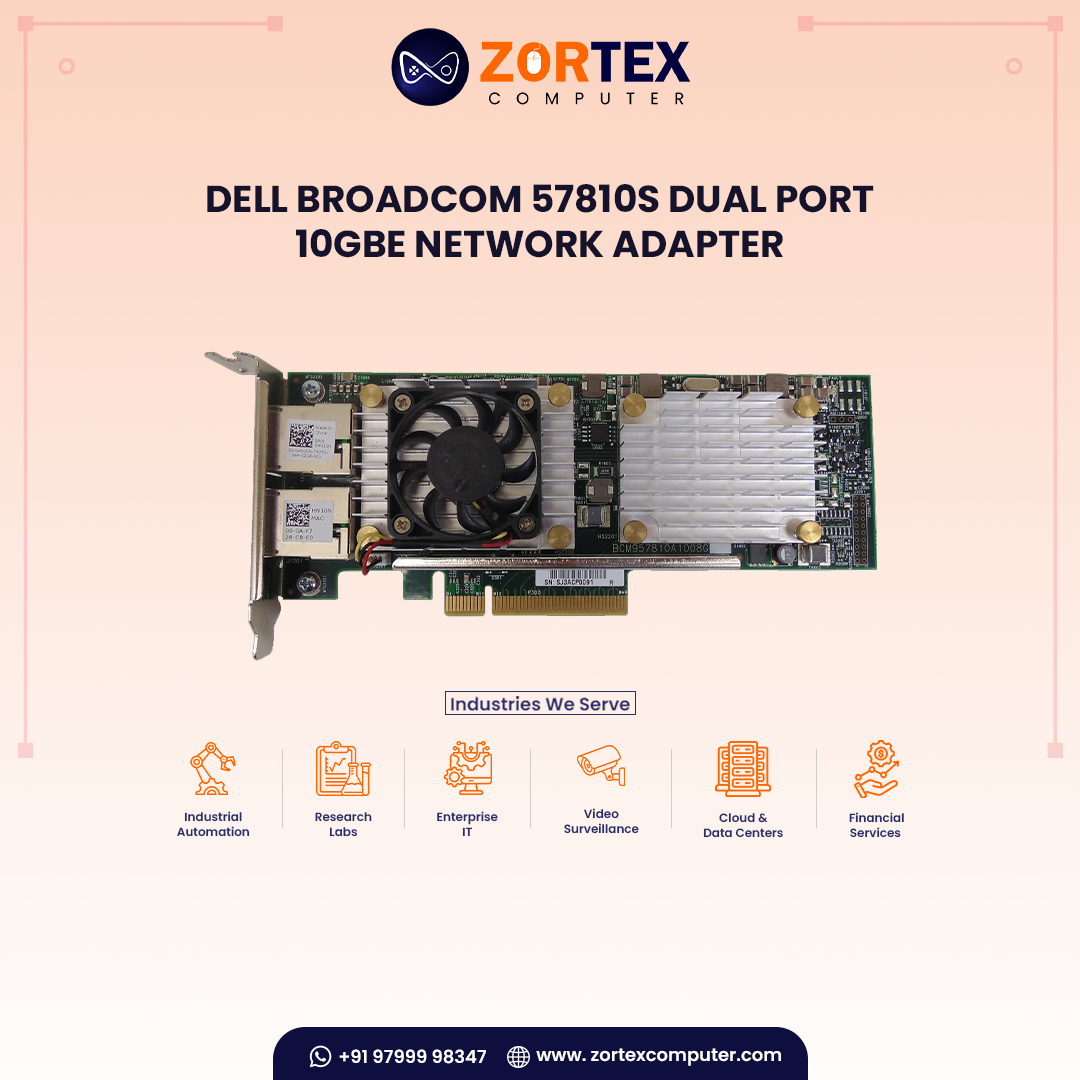 Dell Broadcom 57810S Dual Port 10GbE Network Adapter