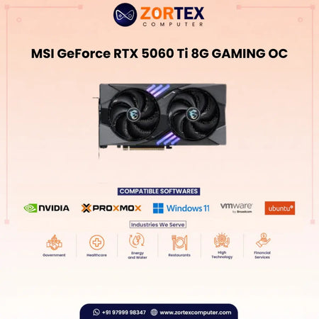 MSI GeForce RTX 5060 Ti 8G GAMING OC