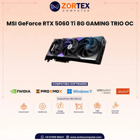 MSI GeForce RTX 5060 Ti 8G GAMING TRIO OC