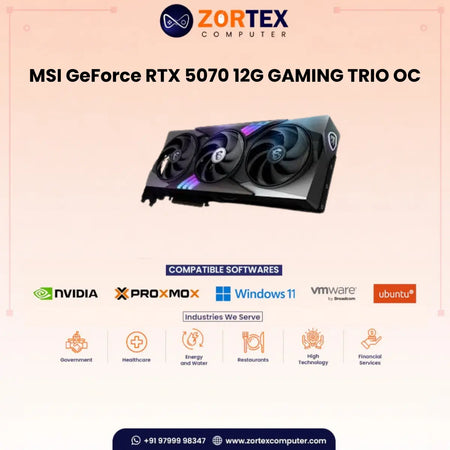 MSI GeForce RTX 5070 12G GAMING TRIO OC