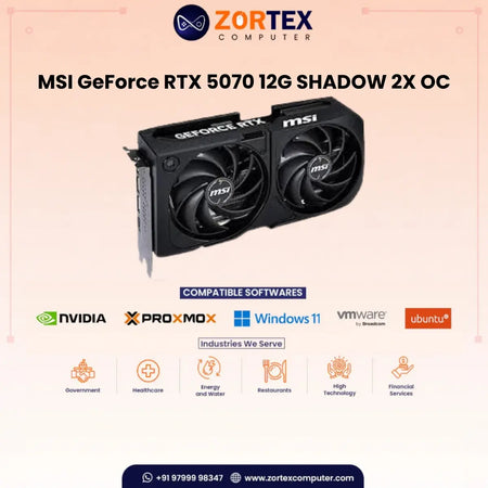 MSI GeForce RTX 5070 12G SHADOW 2X OC