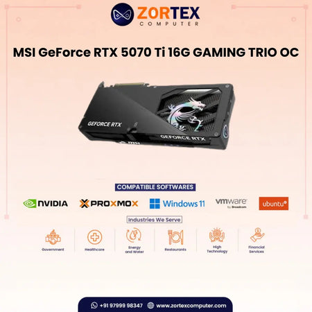 MSI-GeForce-RTX-5070-Ti-16G-Gaming-Trio-OC-Front-View