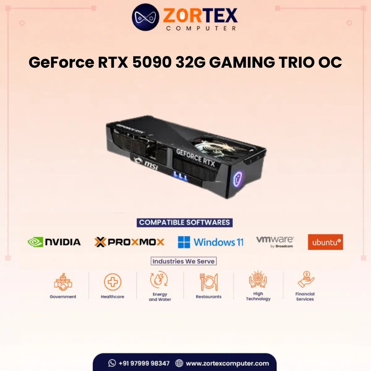 MSI GeForce RTX 5090 32G GAMING TRIO OC