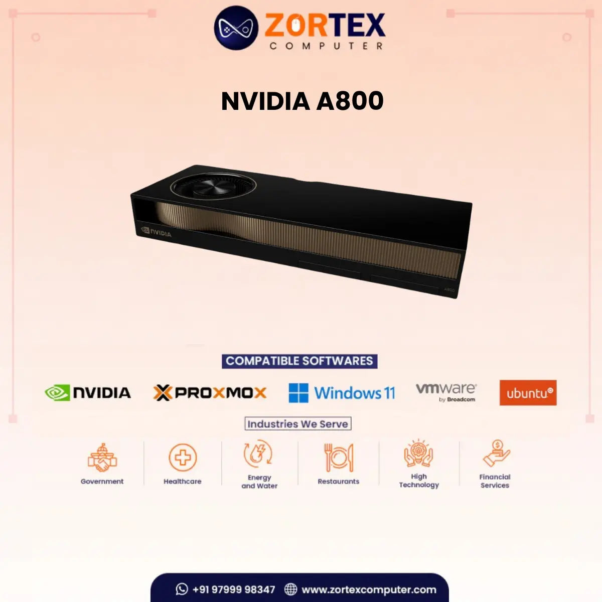 NVIDIA A800 40GB Graphic Card