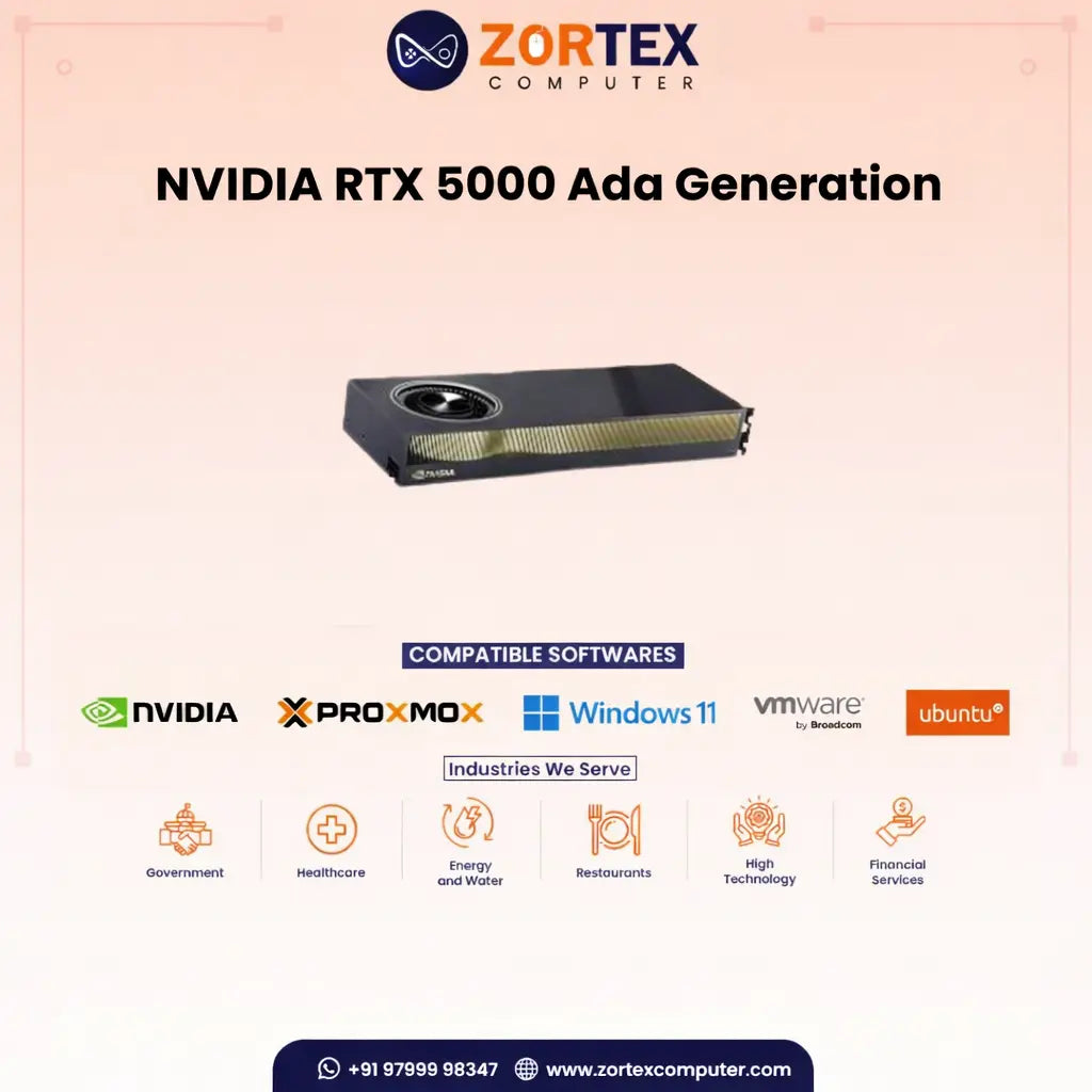 NVIDIA RTX 5000 Ada Generation 32GB Graphic Card