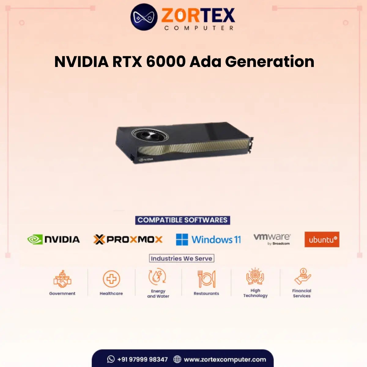 NVIDIA RTX 6000 Ada Generation 48GB Graphic Card