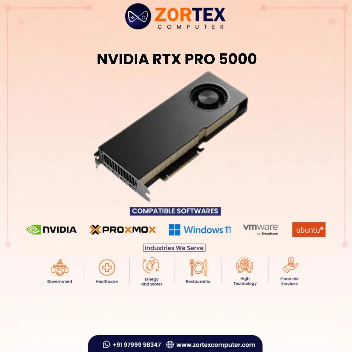 NVIDIA RTX PRO 5000 48GB Graphic Card