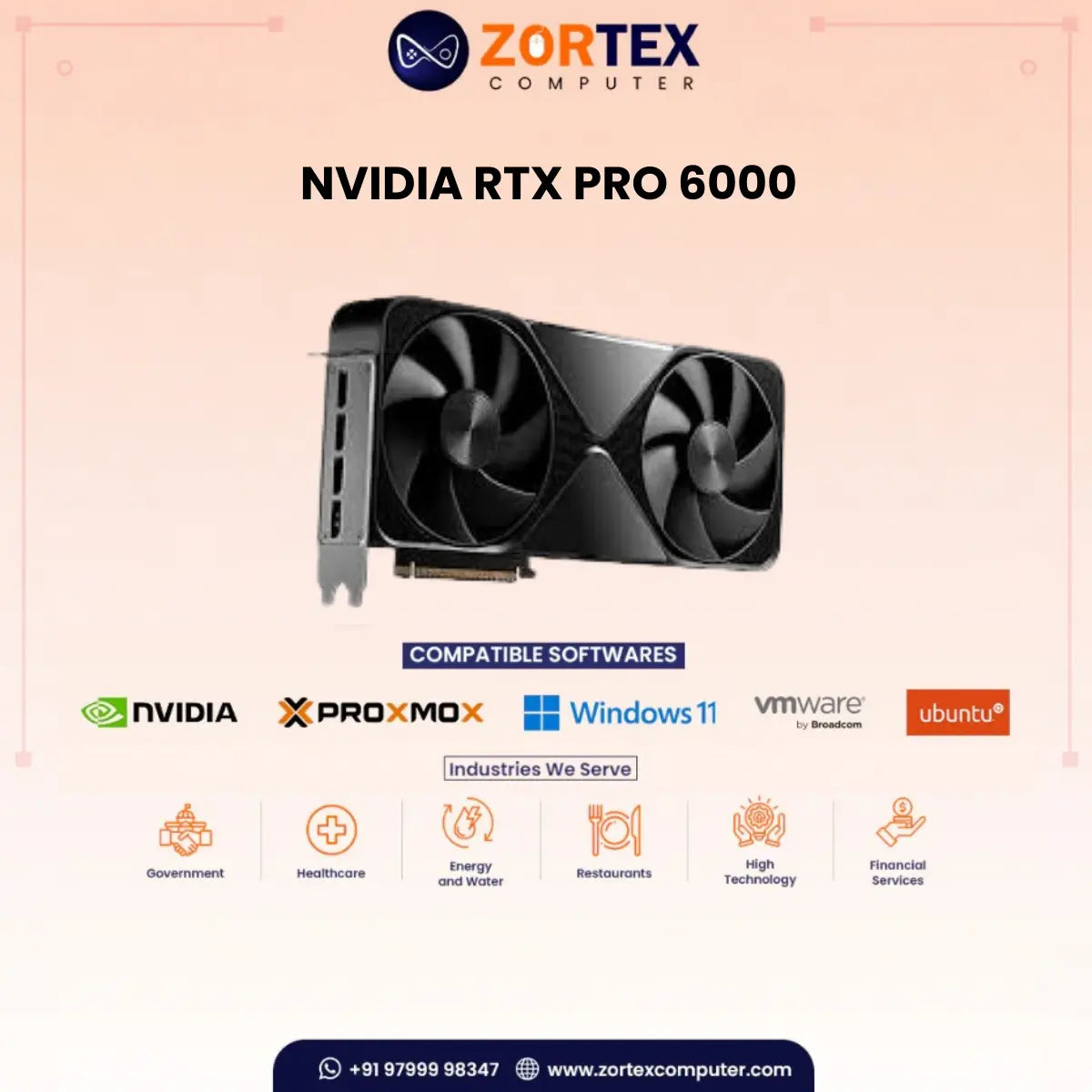 NVIDIA RTX PRO 6000 96GB Graphic Card
