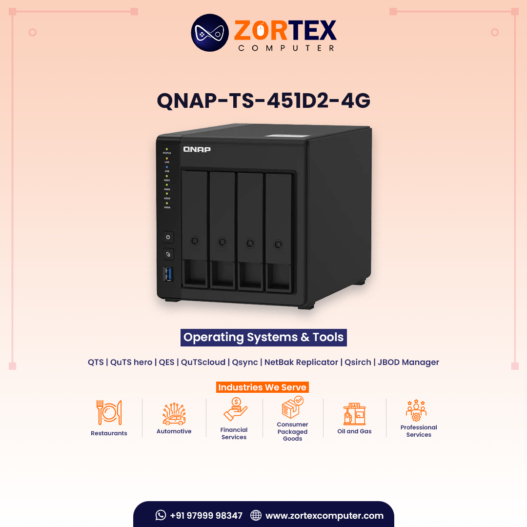 QNAP TS-451D2-4G